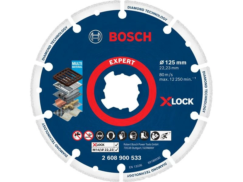 Bosch Professional Diamantscheiben-Set X-LOCK 125 mm, 2-teilig 2 Bosch Professional Diamantscheiben-Set X-LOCK 125 mm, 2-teilig – Bild 2