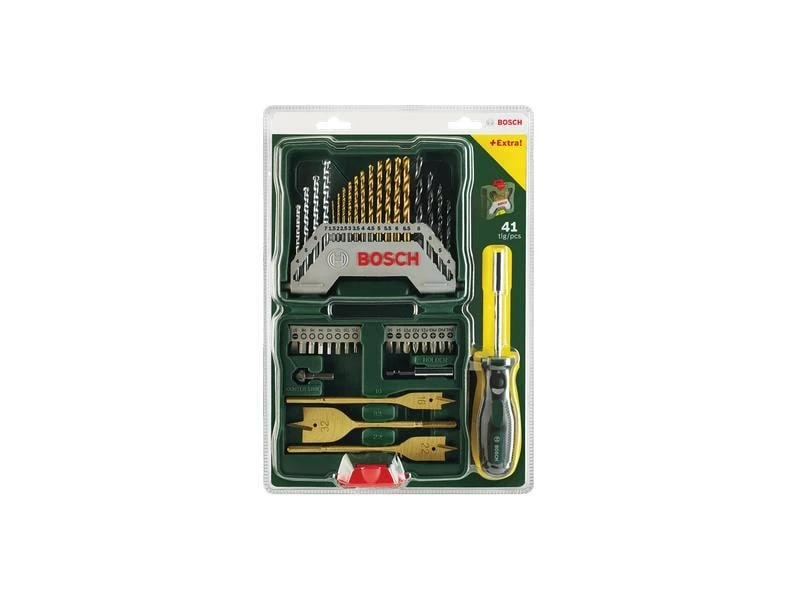 Bosch Bohr- und Bitset X-Line TiN, 40-teilig 2 Bosch Bohr- und Bitset X-Line TiN, 40-teilig – Bild 2