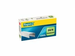 Rapid Heftklammern Standard, 24/6, 1000 Stück