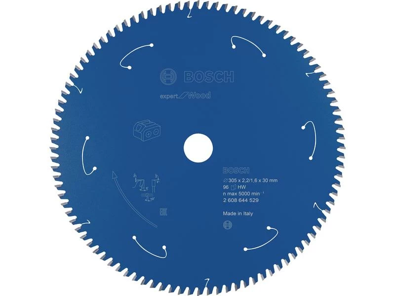 Bosch Professional Kreissägeblatt Expert for Wood 305 x 2.2 x 30 mm, 96 Z 1 Bosch Professional Kreissägeblatt Expert for Wood 305 x 2.2 x 30 mm, 96 Z