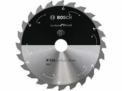 Bosch Professional Kreissägeblatt Standard for Wood 216 x 1.7 x 30 mm, 24 Z