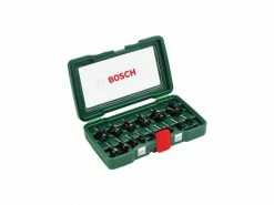 Bosch Fräserset HM 8 mm, 15-teilig