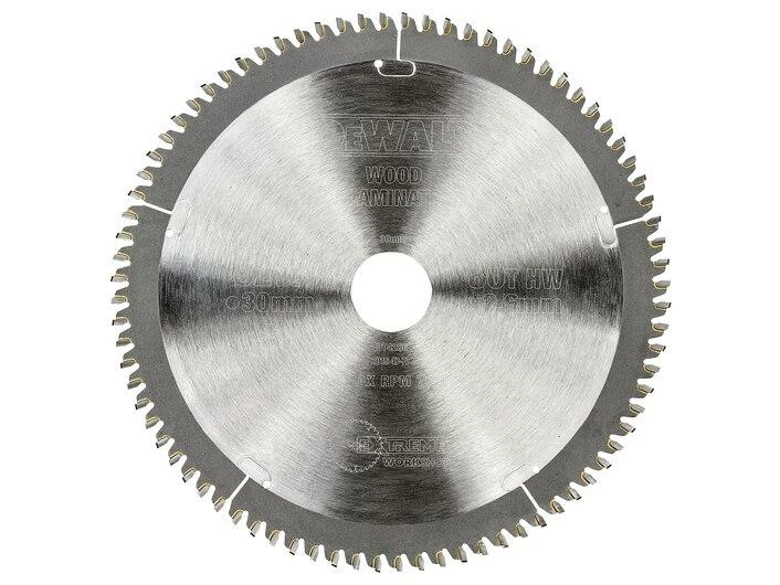 DeWalt Kreissägeblatt 216/30 mm 80TFZ 1 DeWalt Kreissägeblatt 216/30 mm 80TFZ