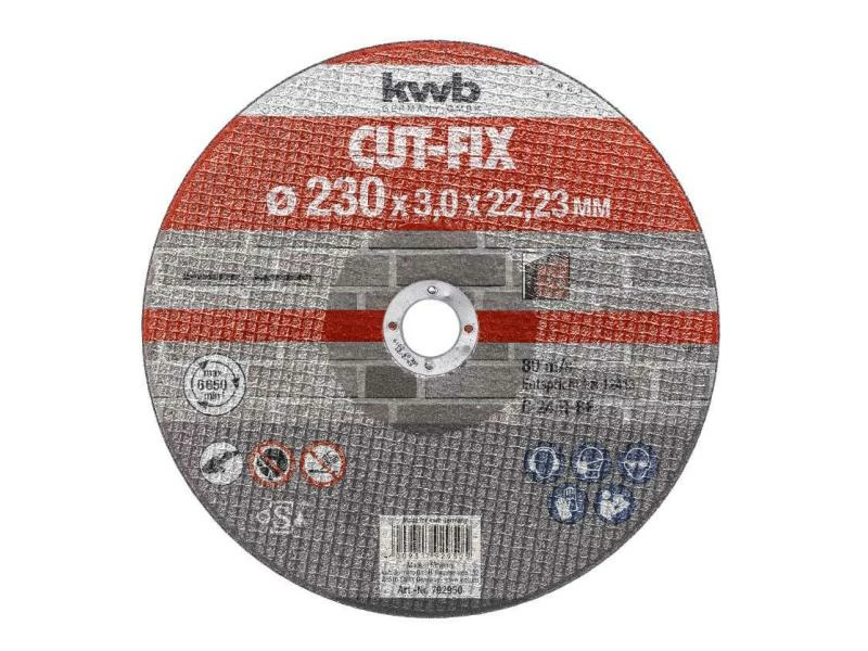 Kwb Trennscheibe CUT-FIX, Stein Ø 230 x 3.0 mm 1 Kwb Trennscheibe CUT-FIX, Stein Ø 230 x 3.0 mm