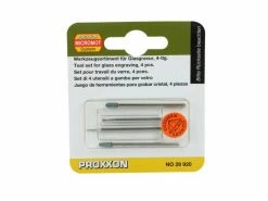 Proxxon Zubehörset Glasbearbeitungs Set 4 Teile