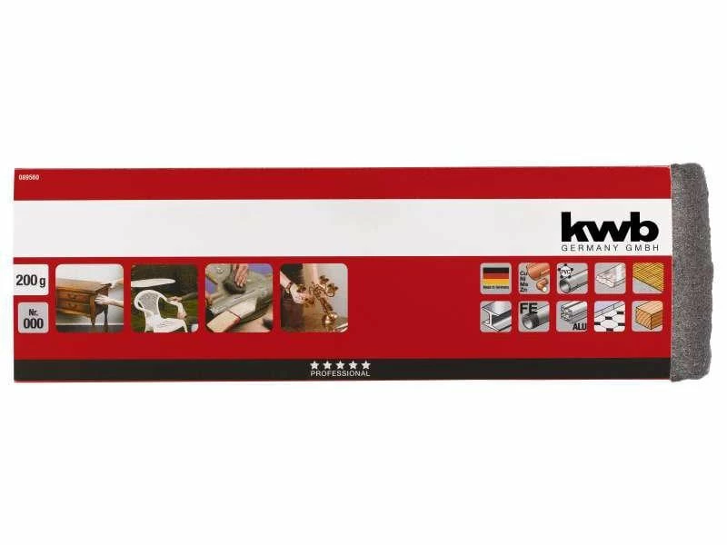 Kwb Stahlwolle 200g extra fein 3 Kwb Stahlwolle 200g extra fein – Bild 3