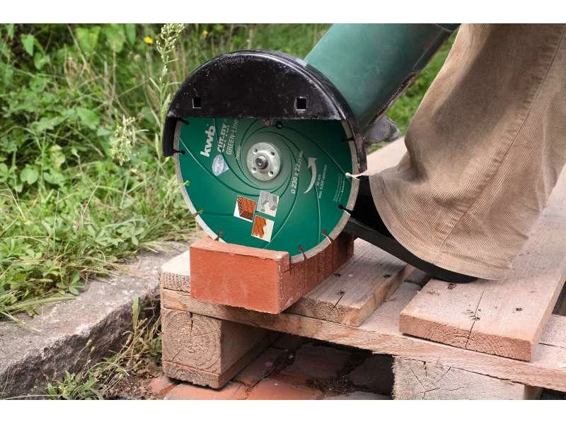 Kwb Trennscheibe Green-Line Diamant 180mm 3 Kwb Trennscheibe Green-Line Diamant 180mm – Bild 3