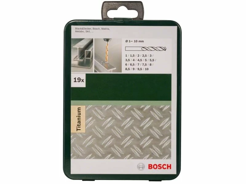 Bosch Metallbohrer-Set HSS-TiN 19-teilig 2 Bosch Metallbohrer-Set HSS-TiN 19-teilig – Bild 2