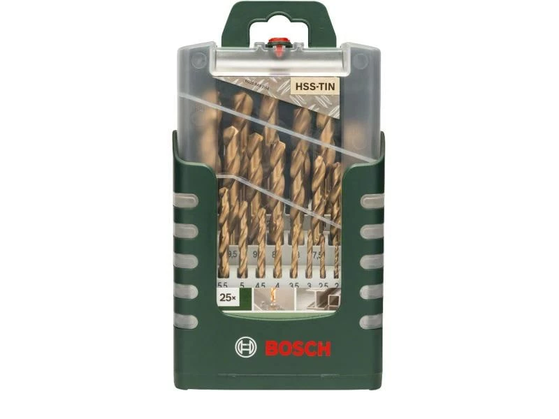 Bosch Metallbohrer-Set HSS-TiN 25-teilig 2 Bosch Metallbohrer-Set HSS-TiN 25-teilig – Bild 2