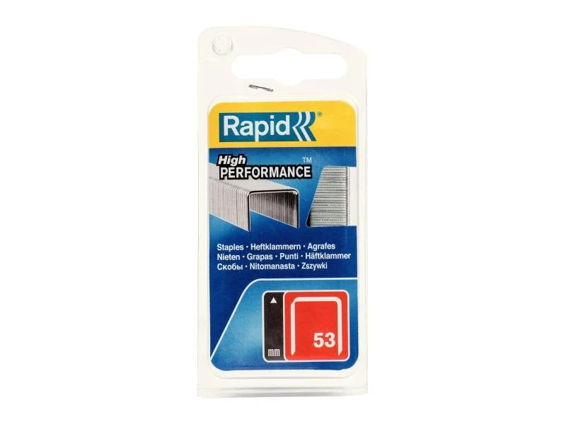 Rapid Feindrahtklammer Typ 53, 6 mm 1080 Stück 2 Rapid Feindrahtklammer Typ 53, 6 mm 1080 Stück – Bild 2