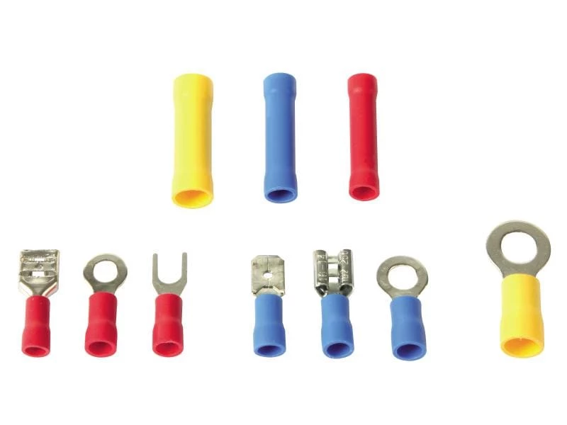 Perel Quetschverbinder-Sortiment HAS05 Rot/Blau/Gelb, 2 Perel Quetschverbinder-Sortiment HAS05 Rot/Blau/Gelb, – Bild 2