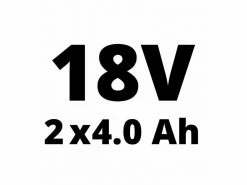 Einhell Akku PXC-Twinpack 18 V 4.0 Ah -Werkzeugzubehör Verkaufsladen 54009084 xxl