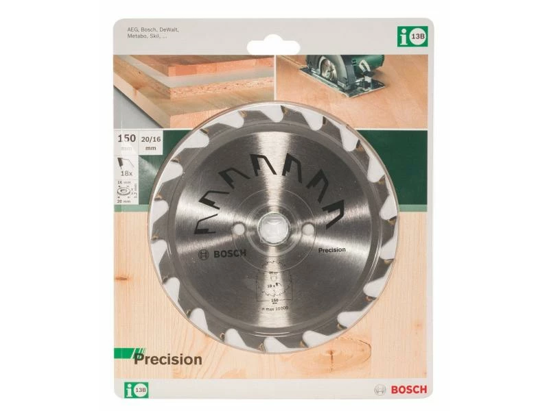 Bosch Kreissägeblatt Precision 150 mm 2 Bosch Kreissägeblatt Precision 150 mm – Bild 2
