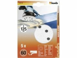 Kwb Schleifscheibe 125mm K60 5 Stk. -Werkzeugzubehör Verkaufsladen 57462514 xxl