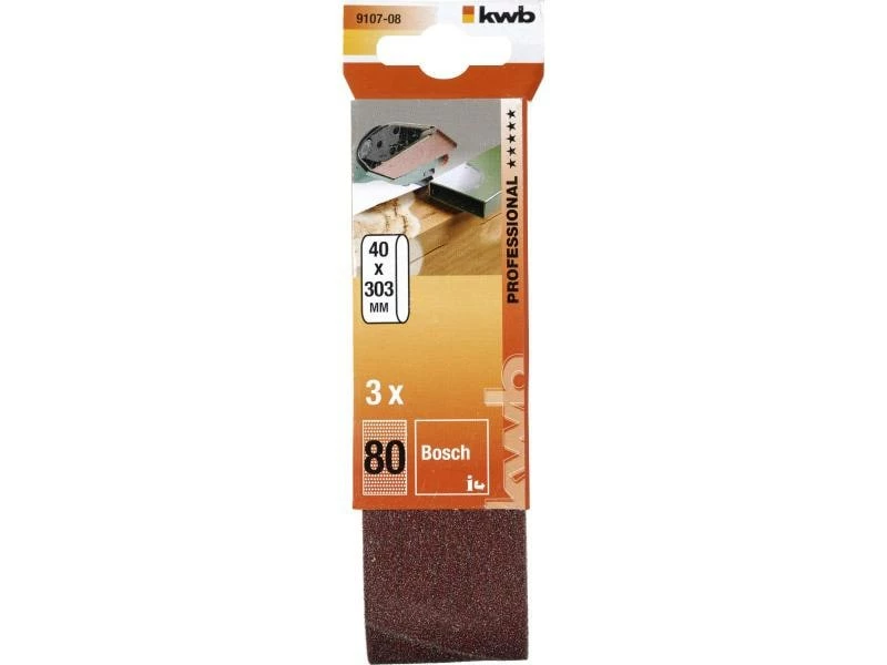 Kwb Schleifband 40X303 K 80 3 Kwb Schleifband 40X303 K 80 – Bild 3