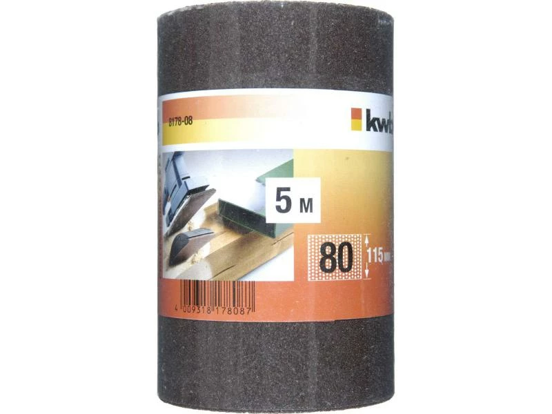 Kwb Schleifrollen Korund 5M 115 K 80 5 Kwb Schleifrollen Korund 5M 115 K 80 – Bild 5