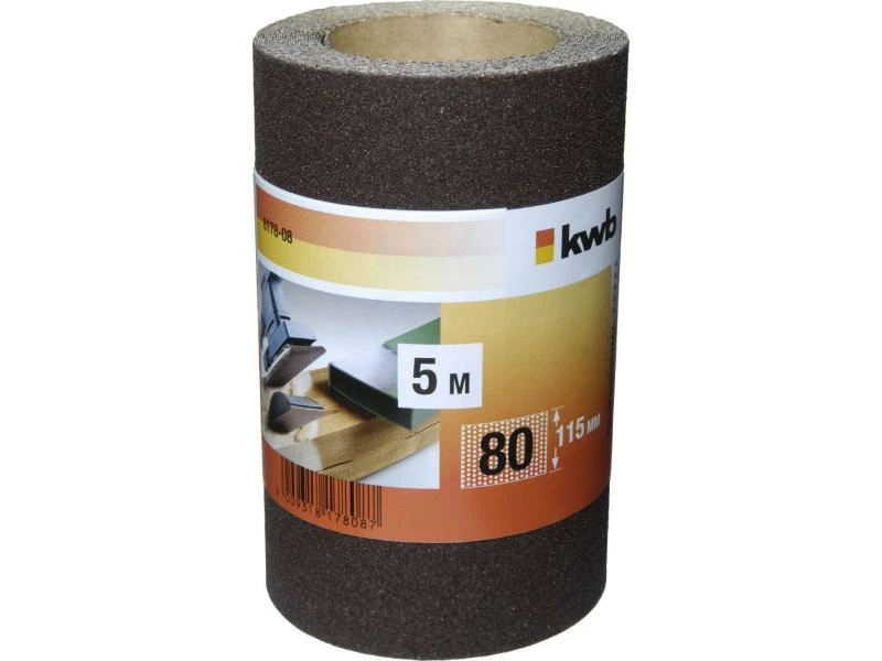 Kwb Schleifrollen Korund 5M 115 K 80 2 Kwb Schleifrollen Korund 5M 115 K 80 – Bild 2