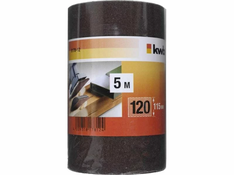 Kwb Schleifrollen Korund 5M 115 K 120 5 Kwb Schleifrollen Korund 5M 115 K 120 – Bild 5