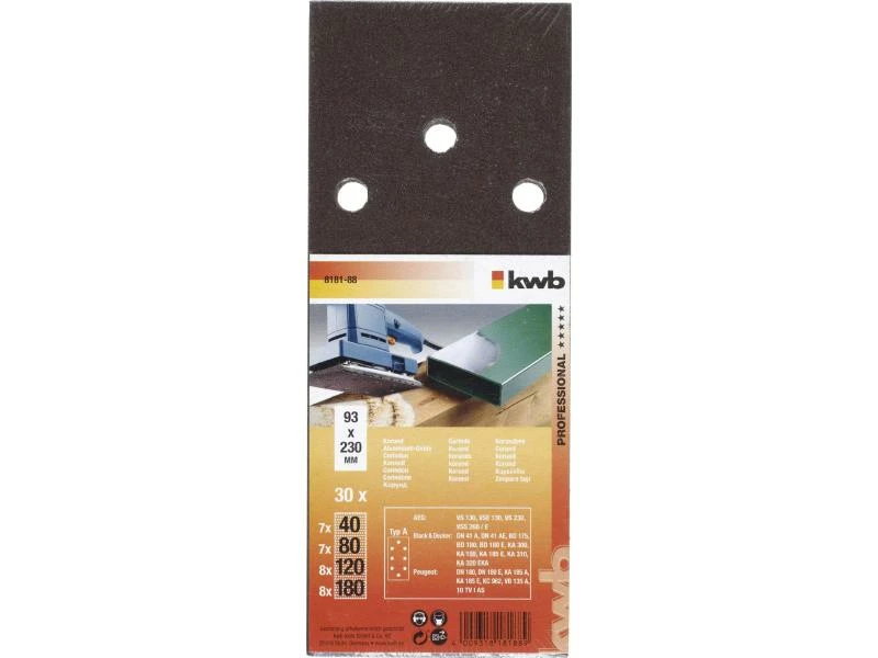 Kwb Streifen Kraftixx Typ A Sparpack, gelocht 2 Kwb Streifen Kraftixx Typ A Sparpack, gelocht – Bild 2