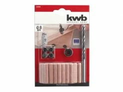 Kwb Dübel-Set 8 mm mit Holzbohrer -Werkzeugzubehör Verkaufsladen 57504790 xxl