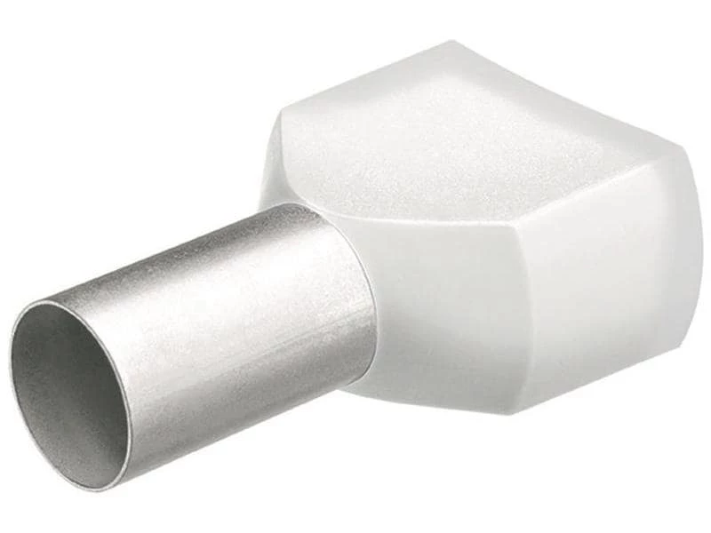 Knipex Aderendhülsen Twin 15 x 8 mm Weiss, 200 Stück 1 Knipex Aderendhülsen Twin 15 x 8 mm Weiss, 200 Stück