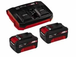 Einhell Akku und Ladegerät PXC-Starter-Kit 2x3 Ah 18V & Twincharger