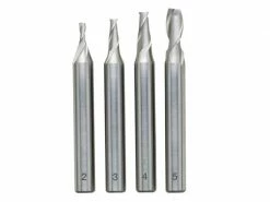 Proxxon Fräser 2-5 mm Schaftfräser, 4 Teile