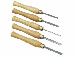 Proxxon Meissel HSS Drechselmeisselsatz, 5 Teile