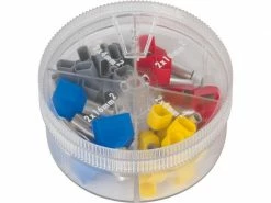 Knipex Aderendhülsen 2 x 4 - 2 x 16 mm², 45 Stück