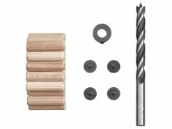 Kwb Dübel-Set 8 mm mit Holzbohrer