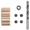 Kwb Dübel-Set 10 mm mit Holzbohrer
